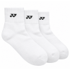 Шкарпетки Yonex 19254 Quarter Socks White (3 pcs)