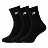Шкарпетки Yonex 19254 Quarter Socks Black (3 pcs)