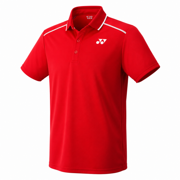 Футболка Yonex 10175 Men’s Polo T-Shirt Sunset Red