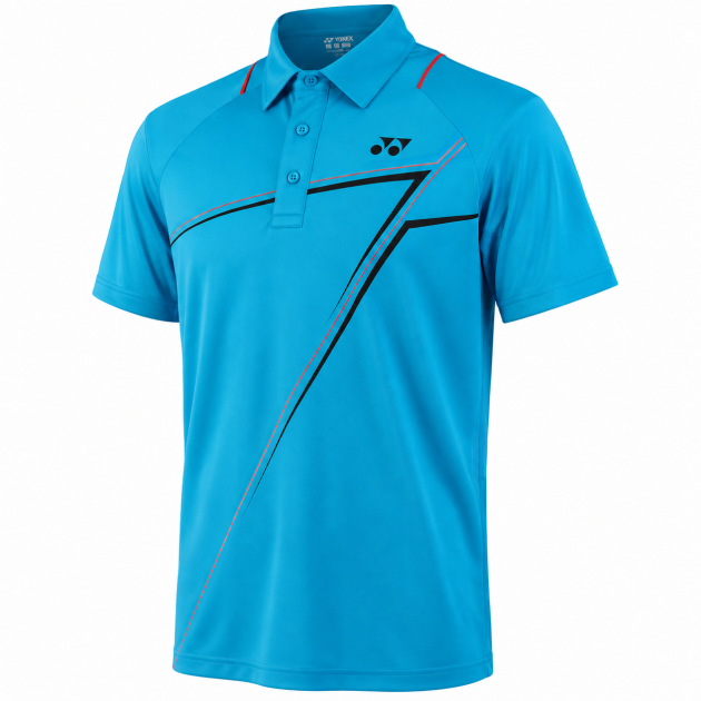 Футболка Yonex 12100 Men’s Polo T-Shirt Aqua