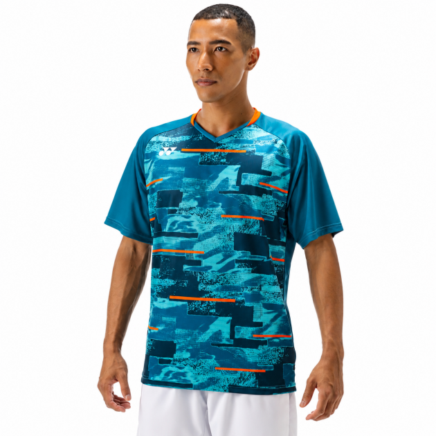Футболка Yonex YM0034 Men’s Crew Neck Blue Green