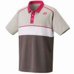 Футболка Yonex 10137 Men’s Polo T-Shirt Ice Gray