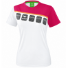 Футболка дитяча Erima 1081920 White/Love Rose