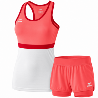 Комплект дитячий Erima 1280701 + 1160706 Coral/White