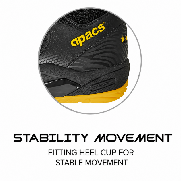 Кросівки для бадмінтону Apacs PRO 775 Black