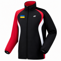 Кофта Yonex 70033 Warm-up Jacket Black (Ukrainian Team)