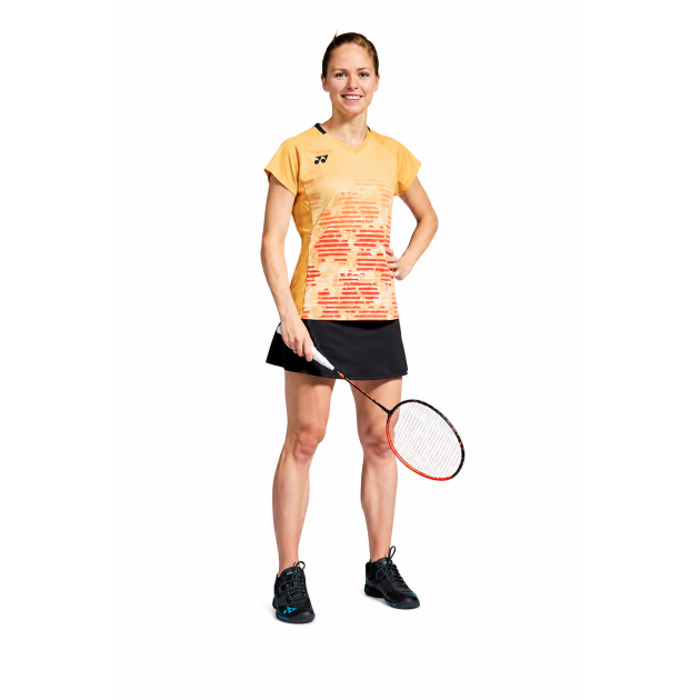Футболка жіноча Yonex 20703 Crew Neck Saffron