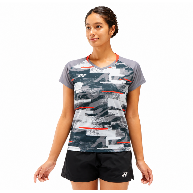 Футболка жіноча Yonex YW0034 Crew Neck Gray