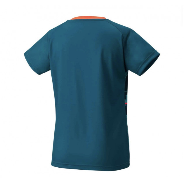 Футболка жіноча Yonex YW0034 Crew Neck Blue Green