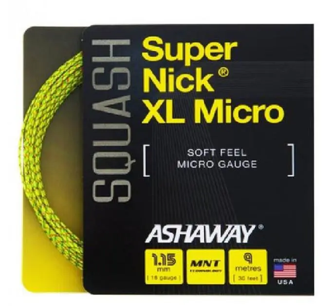 Струна для сквоша Ashaway SuperNick XL Micro Set