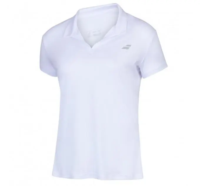 Теніска для тенісу дитяча Babolat PLAY POLO GIRL 3GP1021/1000 ✔