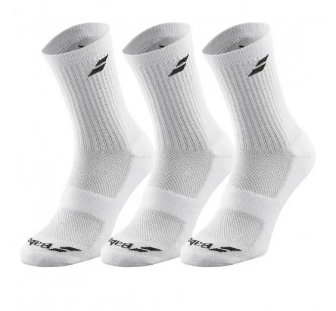 Шкарпетки тенісні Babolat 3 PAIRS PACK SOCKS (Пакунок,3 пари) 5UB1371/1000 ✔
