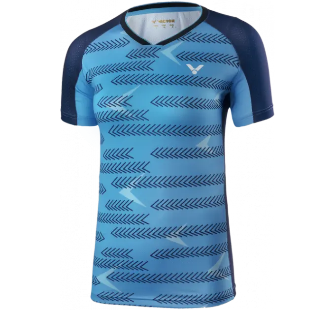 Футболка VICTOR International Female blue 6649