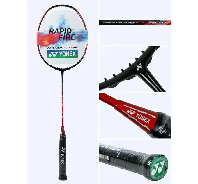 Ракетка для бадминтона Yonex Nanoflare 270 Speed Red ✅