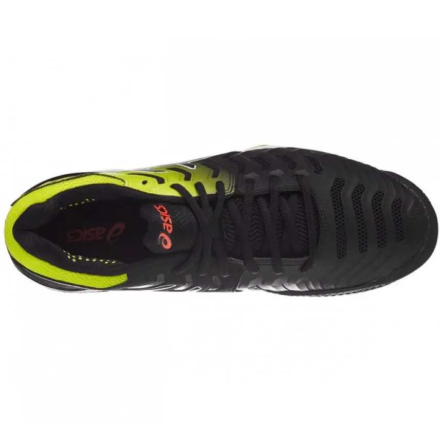 Asics gel resolution 7 hot sale black