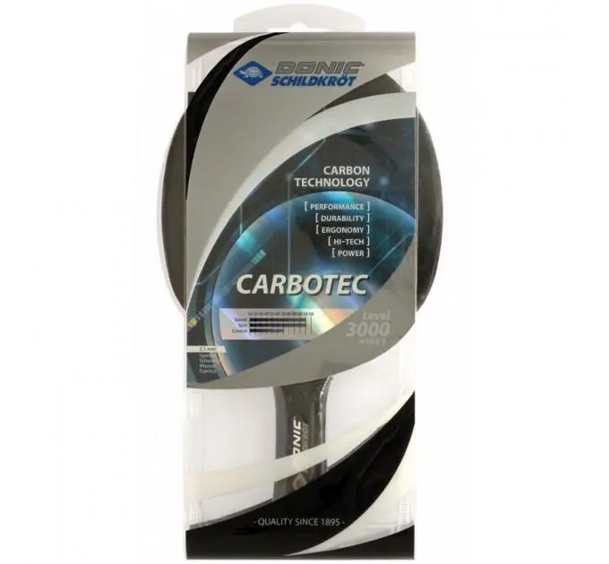 Ракетка для пинг-понга Donic Carbotec 3000 ✅