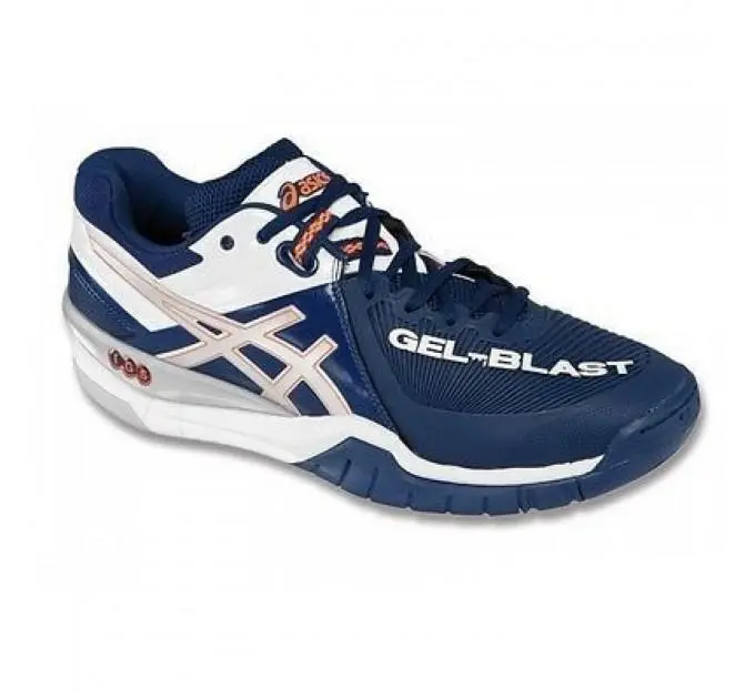Asics gel-blast 6 men's shoes outlet navy/lightning/white