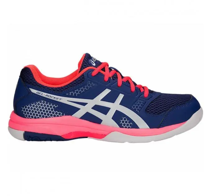 Asics Gel rocket 8 blu print silver
