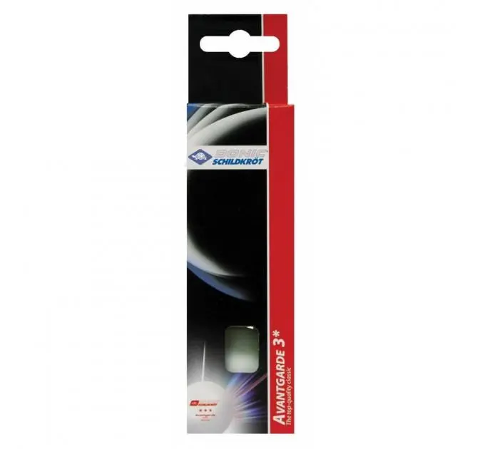 Мячи Donic Advantgarde 3* 3шт white ✅