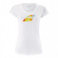 Футболка для тенісу жіноча Babolat EXERCISE BIG FLAG TEE WOMEN 4WS21442/1000 ✔