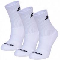 Шкарпетки спортивні Babolat 3 PAIRS PACK SOCKS (Пакунок,3 пари) 5UA1371/1000 ✔