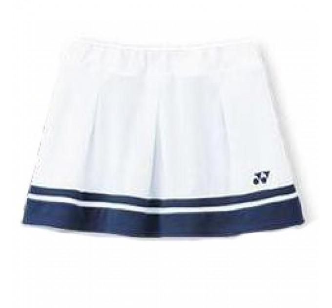 Спортивная юбка Yonex TW-4172 Skirt White ✅