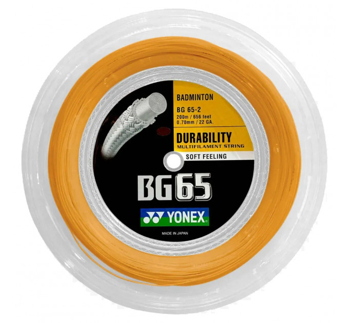 Струна Yonex BG-65 (200m) ✅