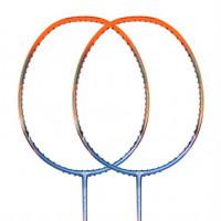 Ракетка для бадминтона Li-Ning WindStorm 72 Blue/Orange ✔