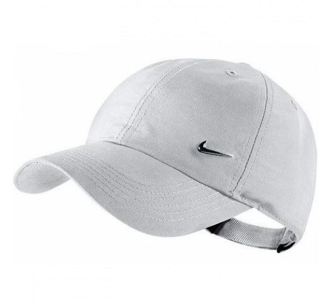 Кепка дет. Nike Metal Swoosh cap junior white ✅