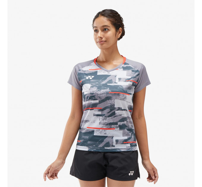 Футболка Жіноча Yonex YW0034 Crew Neck Gray ✅