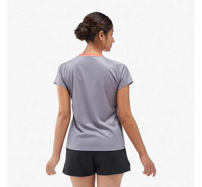 Футболка Жіноча Yonex YW0034 Crew Neck Gray ✅