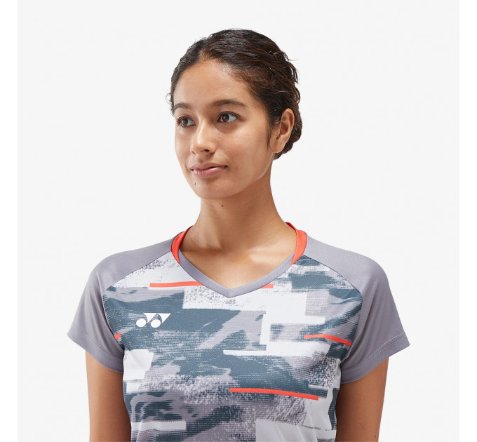 Футболка Жіноча Yonex YW0034 Crew Neck Gray ✅