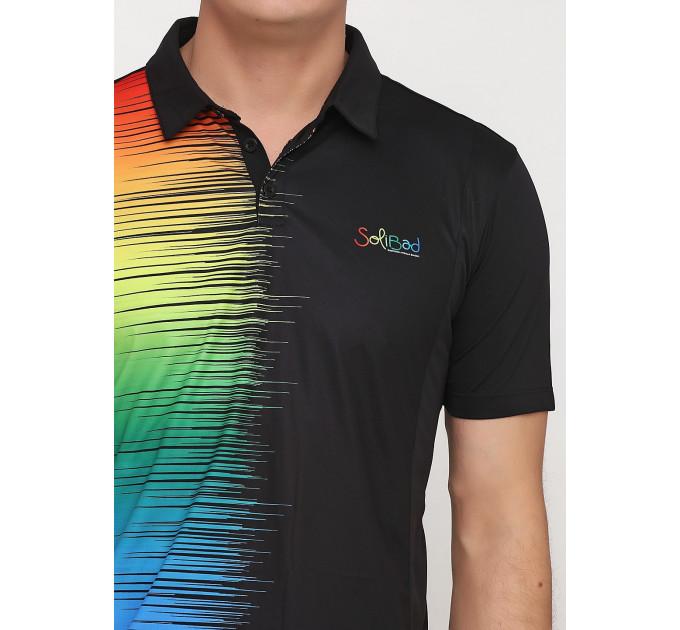 Футболка FZ FORZA Barry Polo Mens T-Shirt Solibad Black ✅