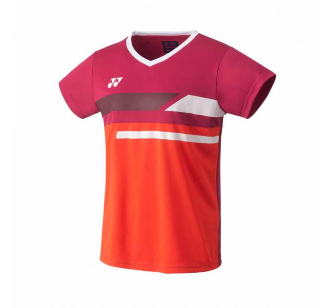 Футболка Жіноча Yonex YW0029 Reddish Rose ✅