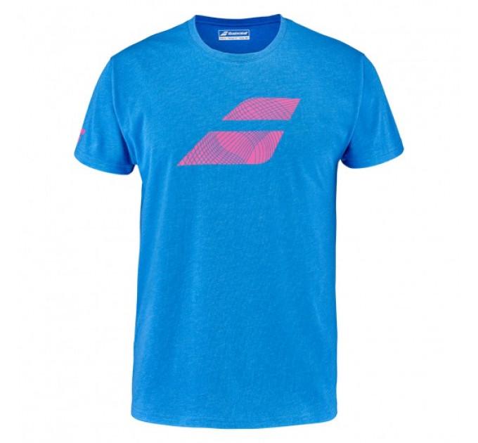 Футболка для тенісу чоловіча Babolat EXERCISE BIG FLAG TEE MEN 4MS23442/4107 ✔