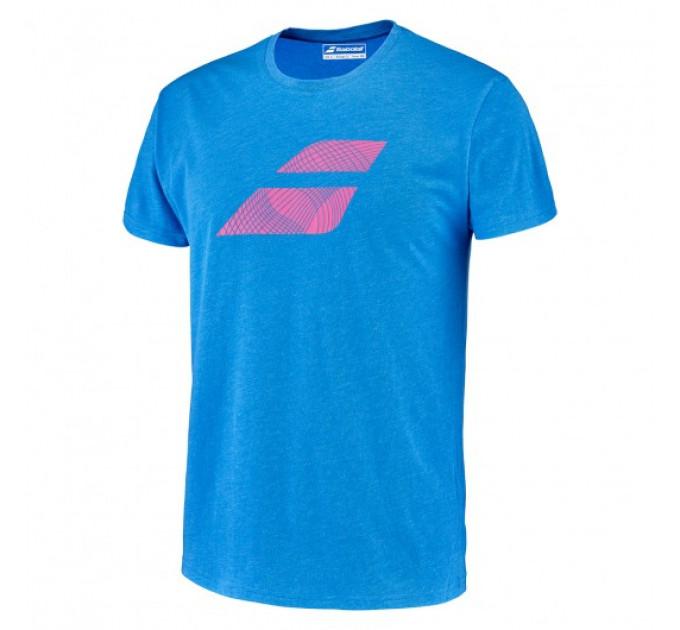 Футболка для тенісу чоловіча Babolat EXERCISE BIG FLAG TEE MEN 4MS23442/4107 ✔