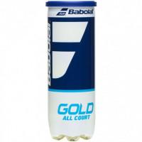 Тенісні м'ячі Babolat GOLD ALL COURT X3 (Банка,3 штуки) 501086/113 ✔