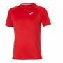 Футболка Asics Club short sleeve tee red