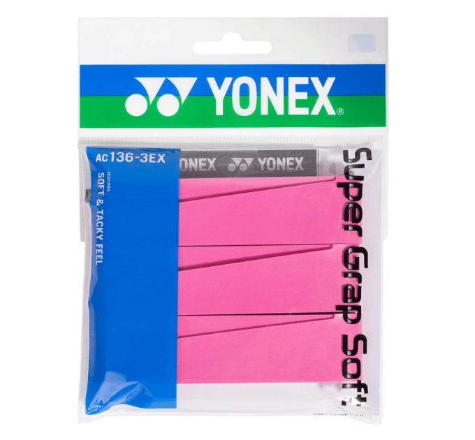 Намотка Yonex AC136EX Super Grap Soft (3 pcs) ✅