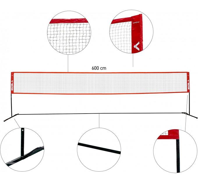 Сетка VICTOR Badminton Netz Premium 6 м