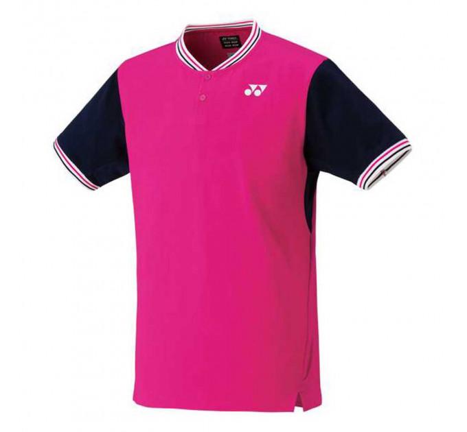 Футболка Чоловіча Yonex 10499 Tournament Polo Rose Pink ✅