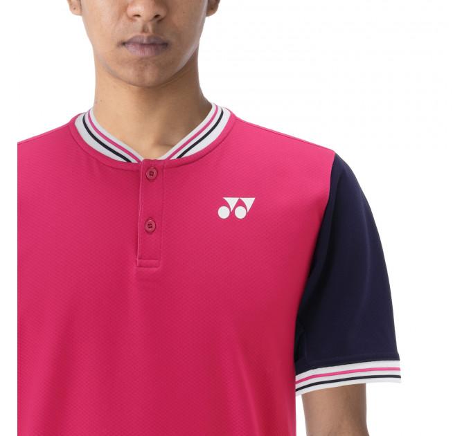 Футболка Чоловіча Yonex 10499 Tournament Polo Rose Pink ✅