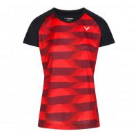 Женская футболка Victor T-34102 CD красная