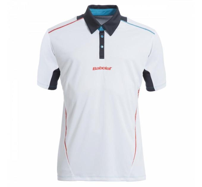 Поло Babolat Polo match perf white ✅