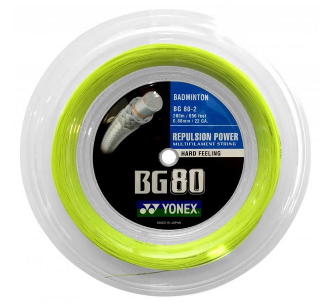 Струна Yonex BG80 (200m) ✅