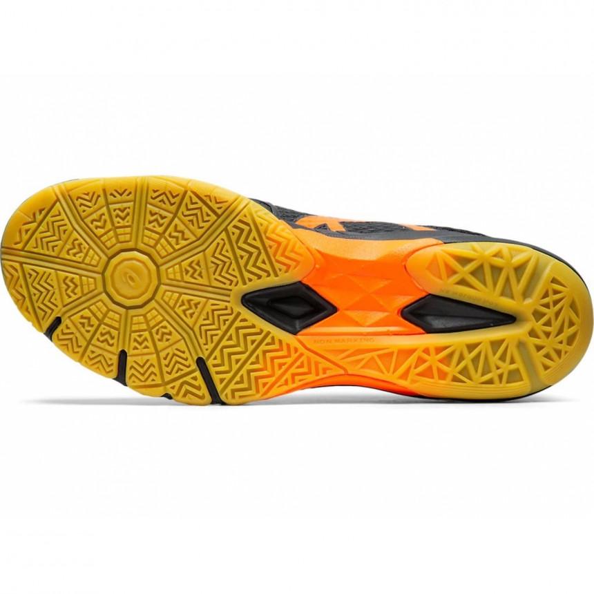 asics gel blade 7 black orange