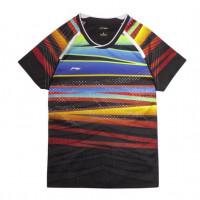 Футболка женская Li-Ning World Championships CHINA 2017, AT DRY, Quick Drying. Черный с рисунком ✔