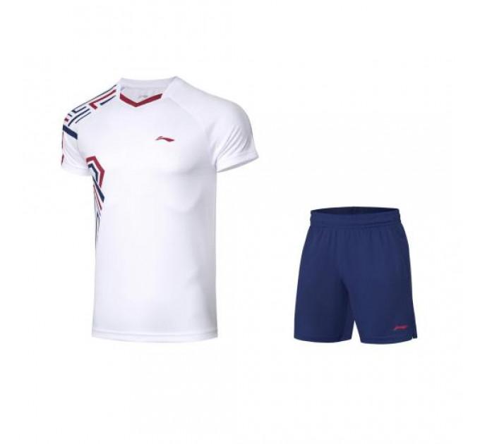 Комплект мужской Li-Ning шорты с футболкой Li-Ning ✔