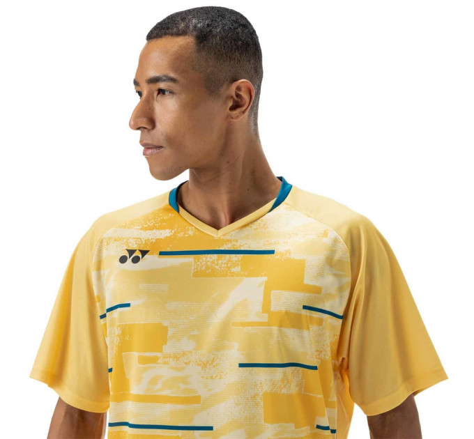 Футболка Чоловіча Yonex YM0034 Soft Yellow ✅