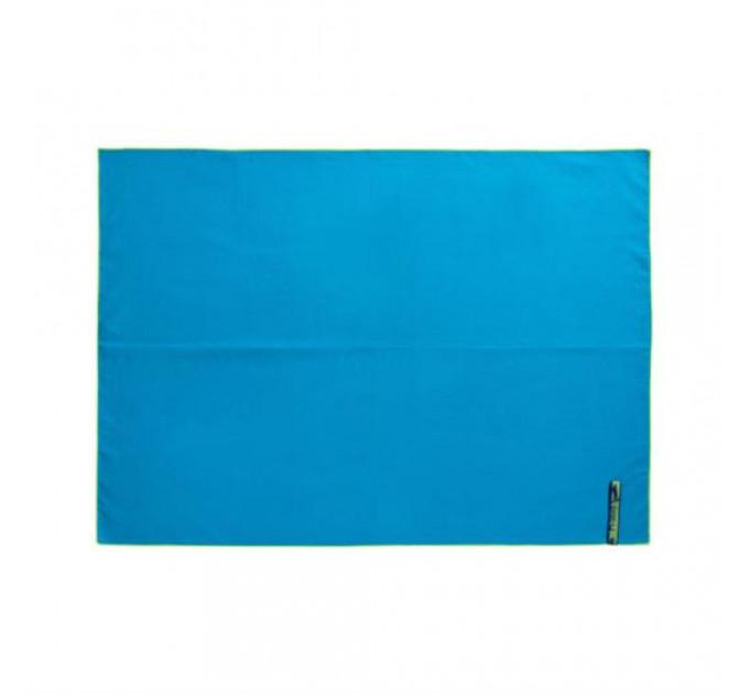 Быстросохнущее полотенце из микрофибры LI-NING голубое 65х90 ✔